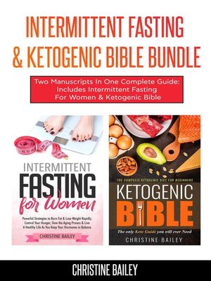 cover image of Intermittent Fasting & Ketogenic Bible Bundle